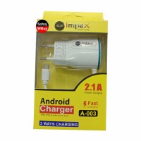 ALIF impex Android Fast Charger A-003 2.1 A